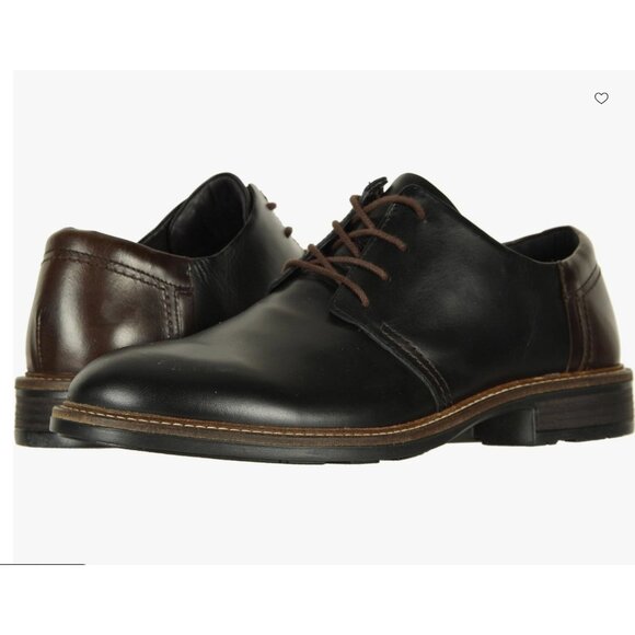 Naot Mens Chief Lace Dress Shoes Oxfords EU 45 US M 12 Black Raven Leather NWOB main image 9